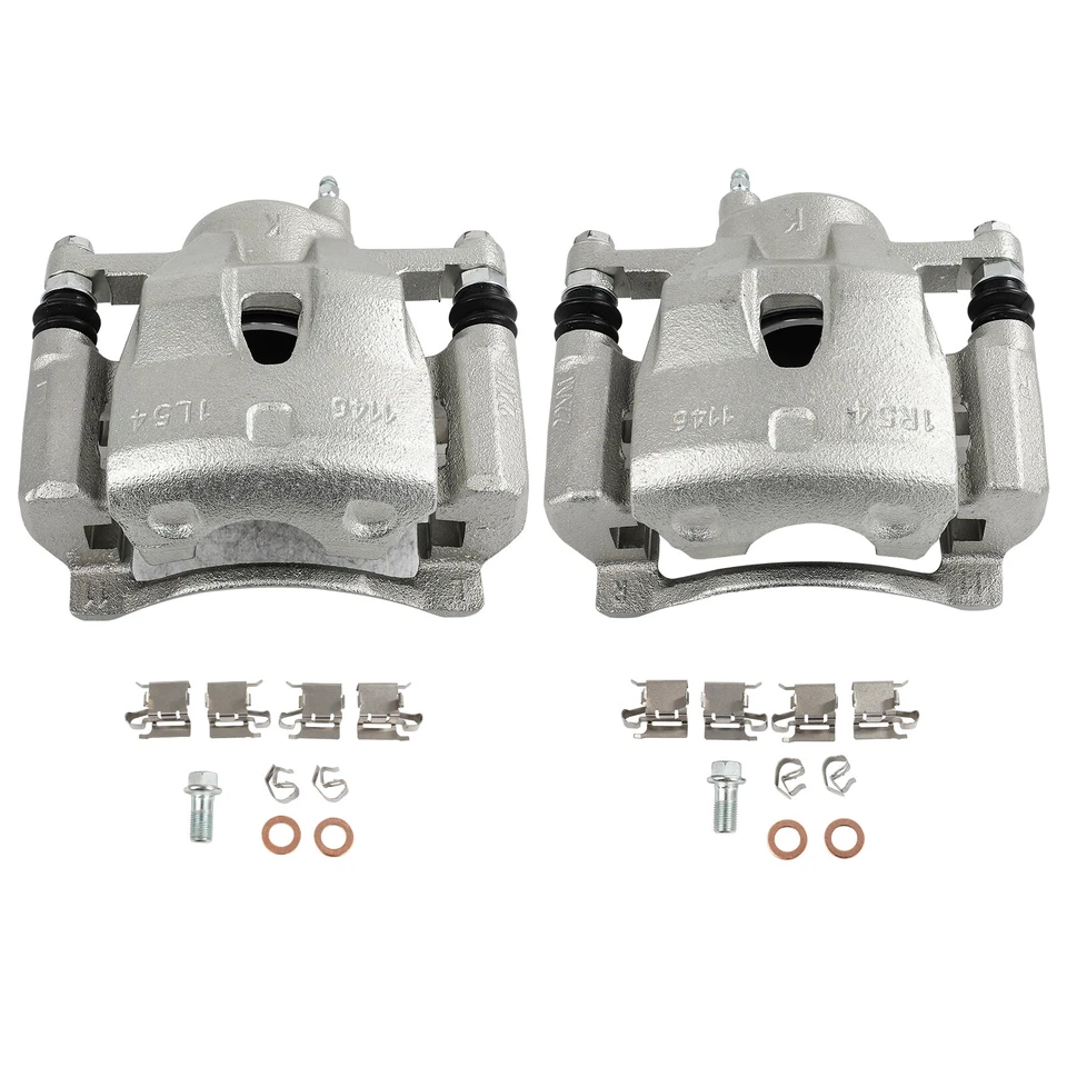 Pinzas de freno delanteras para Toyota Yaris 2006-2016 2017 2018 2 piezas 19B3198 19B3199 Foto 2 de 4