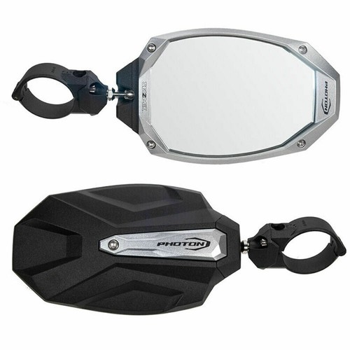 Honda Talon 1000 2019+ Side View Folding Mirrors Red Seizmik Photon Lifetime - Picture 3 of 7