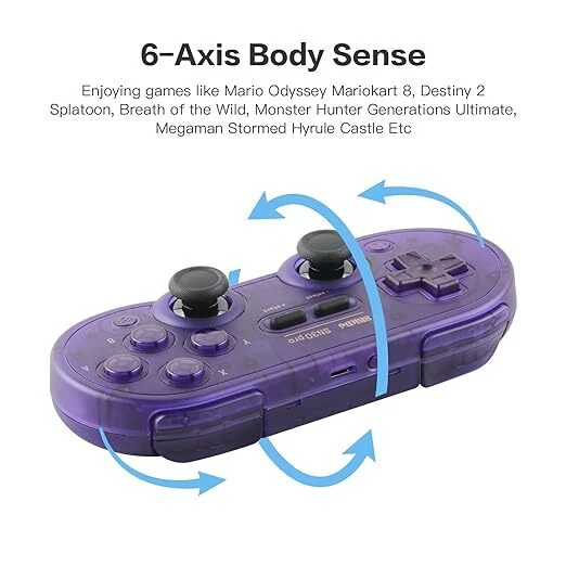 8Bitdo SN30 Pro Bluetooth Gamepad for Switch Steam Mac PC Android Windows MacOS - Image 2 of 4