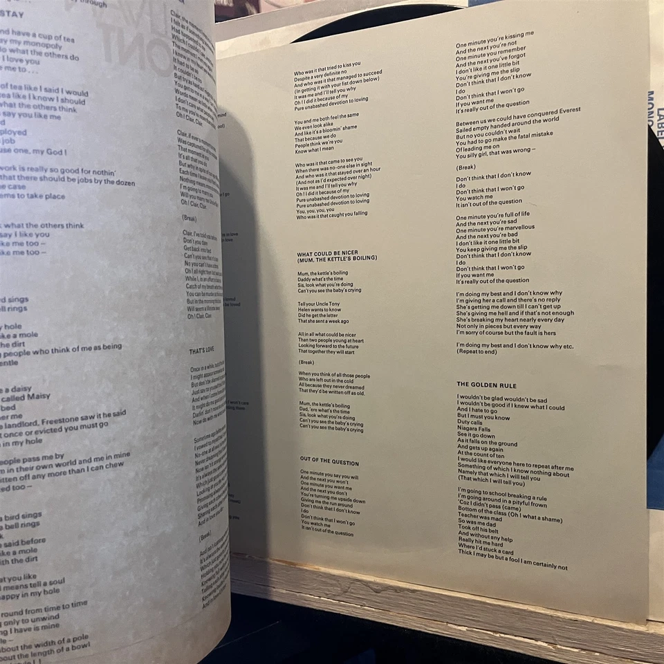 [ROCK/POP]~EXC LP~GILBERT O'SULLIVAN~Back To Front~[1972~MAM]~UK Import - Image 4 of 4