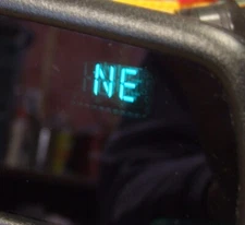 Gentex Autodim Mirror w/FLOATING Compass PLUG&PLAY For 2006-2012 Honda Ridgeline