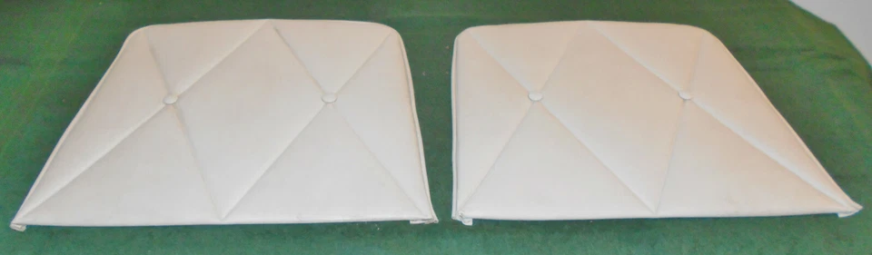 Lincoln Continental Mark III 1969 cupé original blanco asiento tapicería paneles Foto 2 de 4