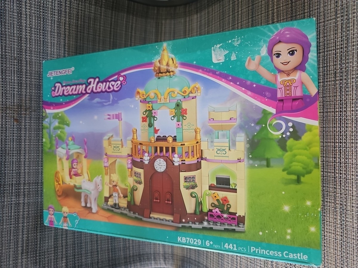 Building Blocks for Girls 441 pcs Princess Frozen Castle Dream 