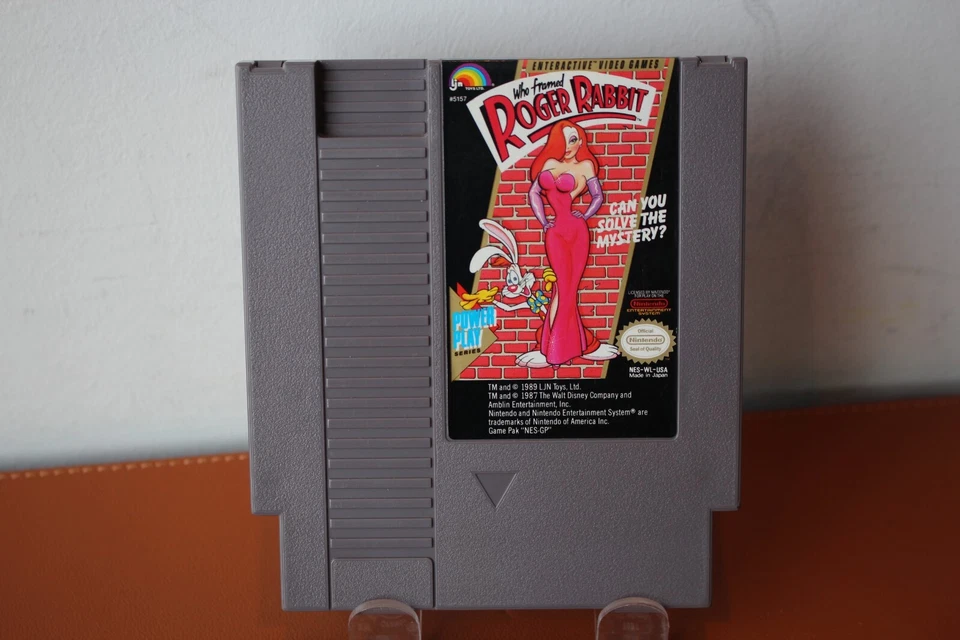 Who Framed Roger Rabbit (Nintendo Entertainment System, 1989) Cartridge Only - Image 3 of 4