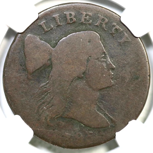 1795 S-80 R-5- NGC AG Details Jefferson Head Liberty Cap Large Cent Coin 1c