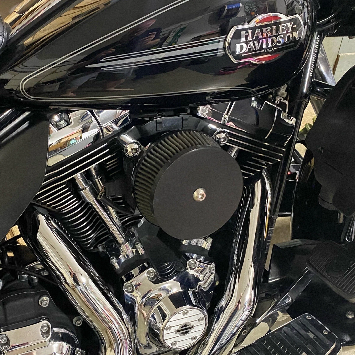 Harley Davidson Motorcycle Air Filter Cover Air Cleaner Cover 5.5