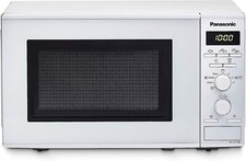 Panasonic Horno Microondas Con Grill Plato Giratorio 800+1000W 20Lt NN-J151WMEPG