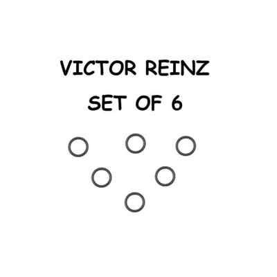 Set of 6 Auto Trans Oil Cooler Hose Fitting Seals 17211742636 Reinz For BMW E30