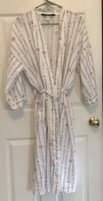 Vintage Sears The Mens Store Fashion Loungewear Sailor Nautical Robe Q5
