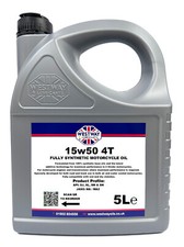 15W50 Motorcycle Oil Fully Synthetic 4 Stroke JASO MA2 15W-50 API SL 5 Litres