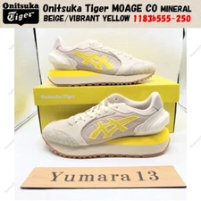 Onitsuka Tiger MOAGE CO MINERAL BEIGE/VIBRANT YELLOW 1183b555-250 Unisex Size