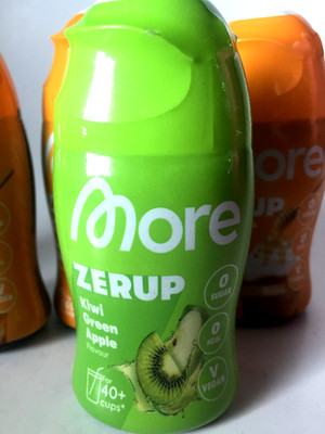 KIWI GREEN APPLE MORE Nutrition ZERUP  Geschmack NEU OVP 1Stk MHD 7 / 28 MOR326