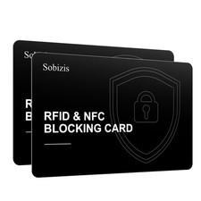 2 Pack RFID Blocking Card, Slim Contactless NFC Debit Credit Card Protector f...