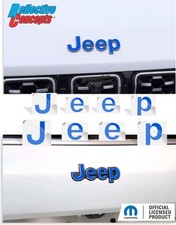 Jeep Front And Rear Emblem Overlay Decals For 2022-2025 Jeep Grand Cherokee