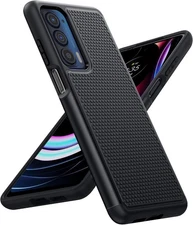 Motorola Moto Edge 2021 (Edge 5G UW) Case: Dual Layer Protective Heavy Duty Cell