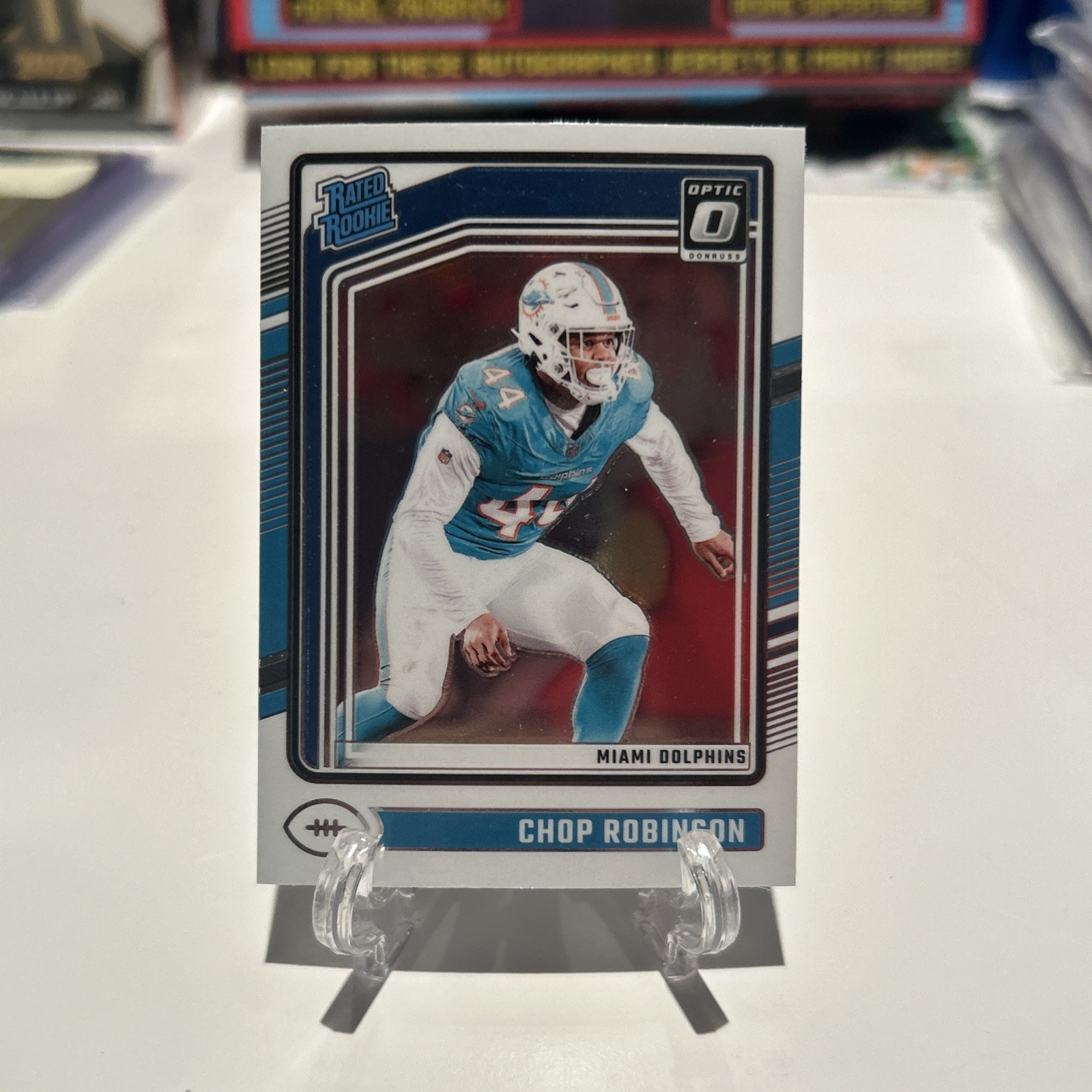 2024 Panini Donruss Optic Chop Robinson Rated Rookie RC #219