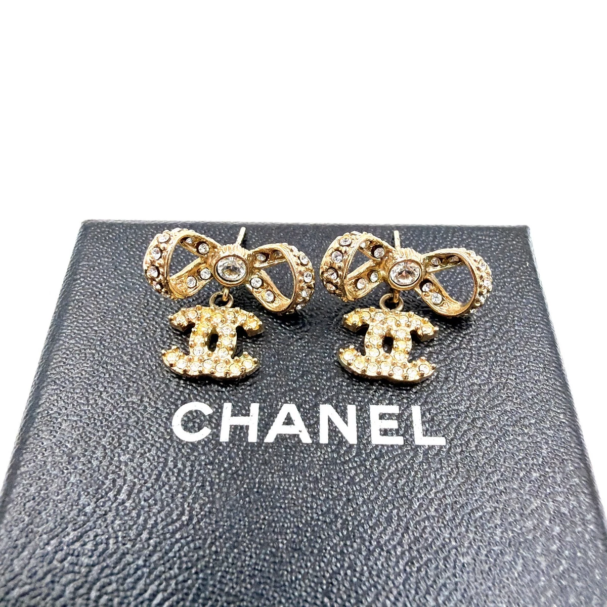 CHANEL Yellow Gold Fashion Earrings for sale | eBay
