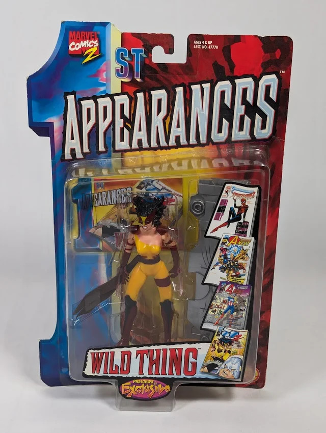 Marvel 1st Appearances Wild Thing Previews Exclusive 1999 ToyBiz Action Figure
