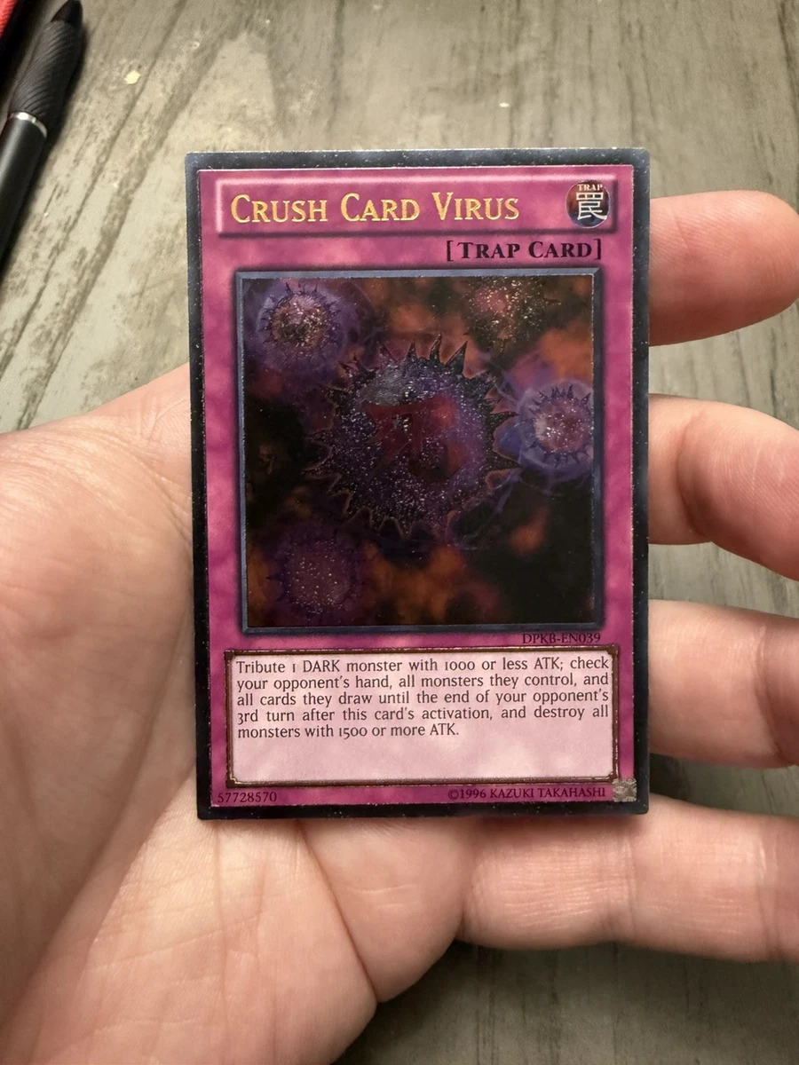 crush card virus ultimate rare Crush Card Virus Yu-Gi-Oh! TCG Ultimate Rare Individual Collectible Card  Game Cards for sale