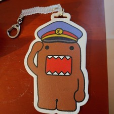 DomoKun NHK Pass Case ID Holder with Strap Domo-kun Kawaii monster Limited Japan