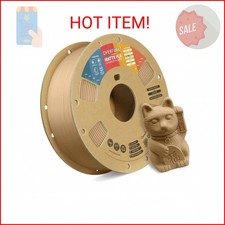 OVERTURE Matte PLA 3D Printer Filament 1.75mm, Matt Surface  Low Warping Filame