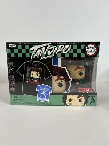 Funko Pop & Shirt Tanjiro Target Exclusive Demon Slayer Size Large