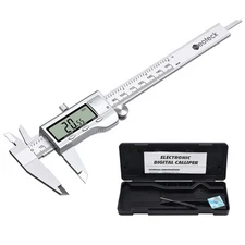 Neoteck 0-6" 150mm Digital Caliper Vernier Micrometer Electronic Ruler Gauge