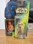 vintage star wars power of the force  slave Leia action figure