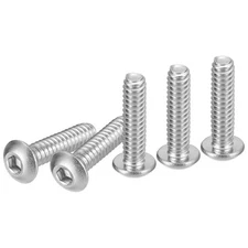 DTGN #10-24x3/4 Button Head Socket Cap Screws-100Pack-Good for Machine-304