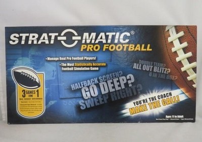 2020 NFL Strat-O-Matic : PRO FOOTBALL game - 3 Games in 1 Edt. (NM+) TB vs KC