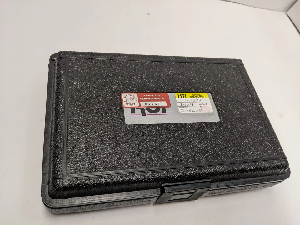 Rejilla de calibración rectangular ROI óptica RAM 13-3312-00 con certificado, S/N 383 Foto 4 de 4