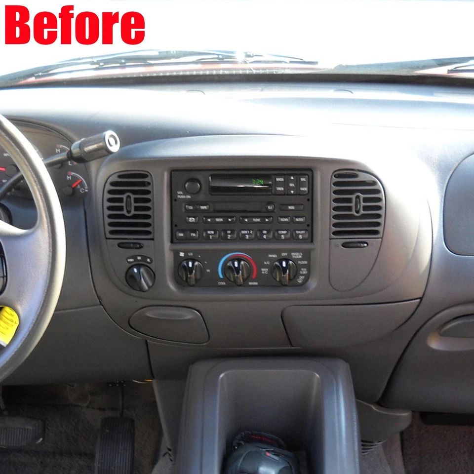 Radio estéreo para coche 7" para Ford Expedition 1998-2002 Android 15 Carplay navegación GPS Foto 2 de 4