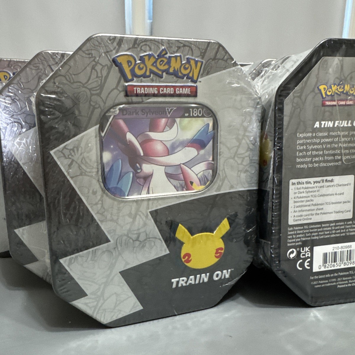 ポケモンカードゲーム 25th tin Nintendo Pokémon TCG 25th Anniversary Celebrations Tin Pack