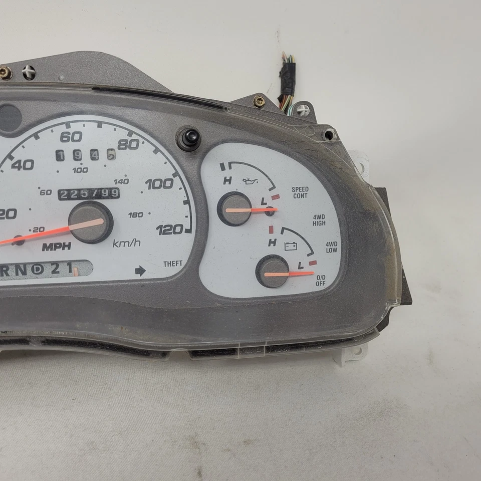 01-03 Ford Explorer Sport Trac velocímetro cuadro de instrumentos OEM 225K OEM Foto 4 de 4