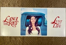 LANA DEL REY Lust For Life 2017 Album Promotional Store Display Rare “9 x 20”