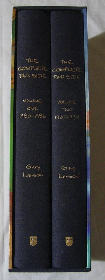 The Complete Far Side by Gary Larson large 2 volume box set with slipcase - Image 2 of 3