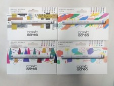Copic Acrea Lot of 4 6 Pack 24 Markers Vivid - Essentials - Deep - Light NEW