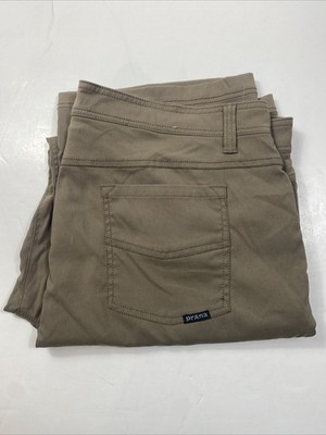 Prana Brion Pants Men's 40x32 Slim Fit Outdoor Hiking M4BN32312