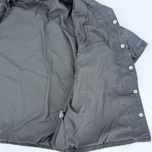 Novamen Tapestry Lion Jacket L Woven Graphic Black Denim Look Streetwear Shacket image 11