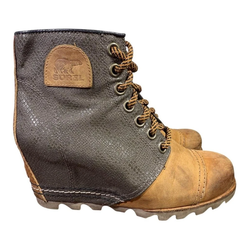 sorel 1964 premium wedge waterproof ankle boots