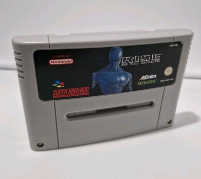 Rise Of The Robots - Super Nintendo Entertainment System Spiel   SNES PAL MODUL