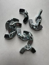 WING NUTS. 7/16-14 ZINC 30 PCS. NEW-NOS , SEE DESCRIPTION