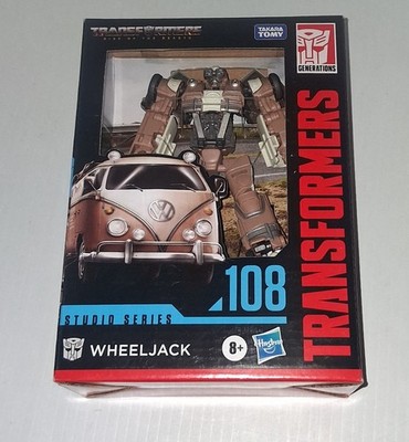 Transformers Studio Series Rise of the Beasts WHEELJACK #108 Volkswagen VW Bus