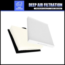 Engine Air Filter & Cabin Air Filter Set for 2010 - 2014 Ford Mustang GAS