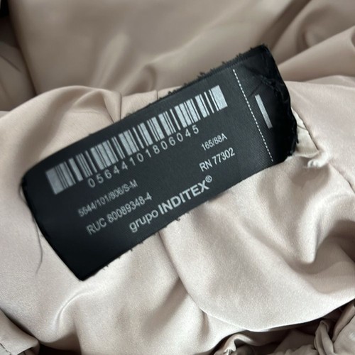 Zara Big Girls Quilted Puffer Jacket Tan Size 12-14 - Picture 7 of 9
