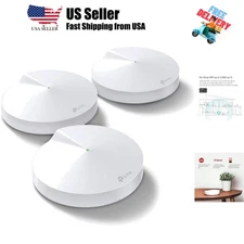 Deco M5 Mesh WiFi System - Up to 5,500 sq. ft. Whole Home Coverage and 100+ D...