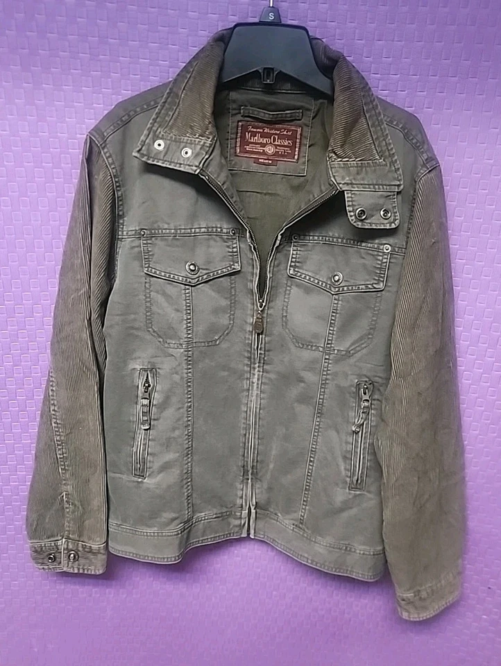 万宝路经典夹克复古 90 年代风格 M 码 — 第 4/4 张图片