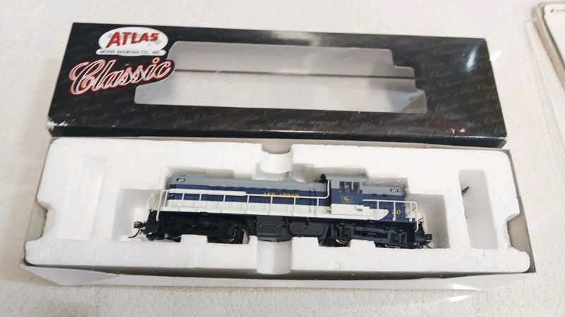 HO SCALE ATLAS CLASSIC RS-1 ANN ARBOR #20 DIESEL LOCOMOTIVE🔥🔥🔥🔥🔥🔥