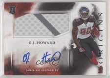 2017 Panini Origins Rookie Jumbo Patch Auto OJ Howard #121 Jumbo Patch Auto 1u6