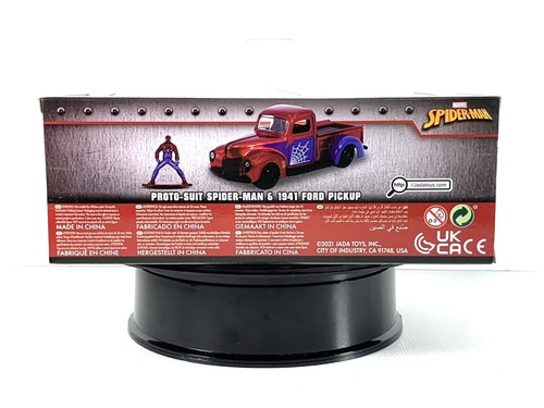 WORKING-GUY: Spiderman Figurine & 1941 Ford Pickup, Jada Toys, 1:32, 8+, NEW - Picture 4 of 5